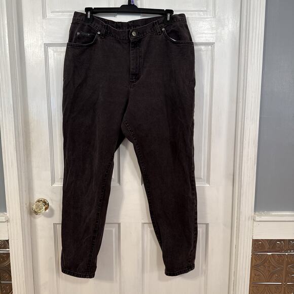 Lee Denim - Vintage black denim Riveted by Lee jeans, Size 20